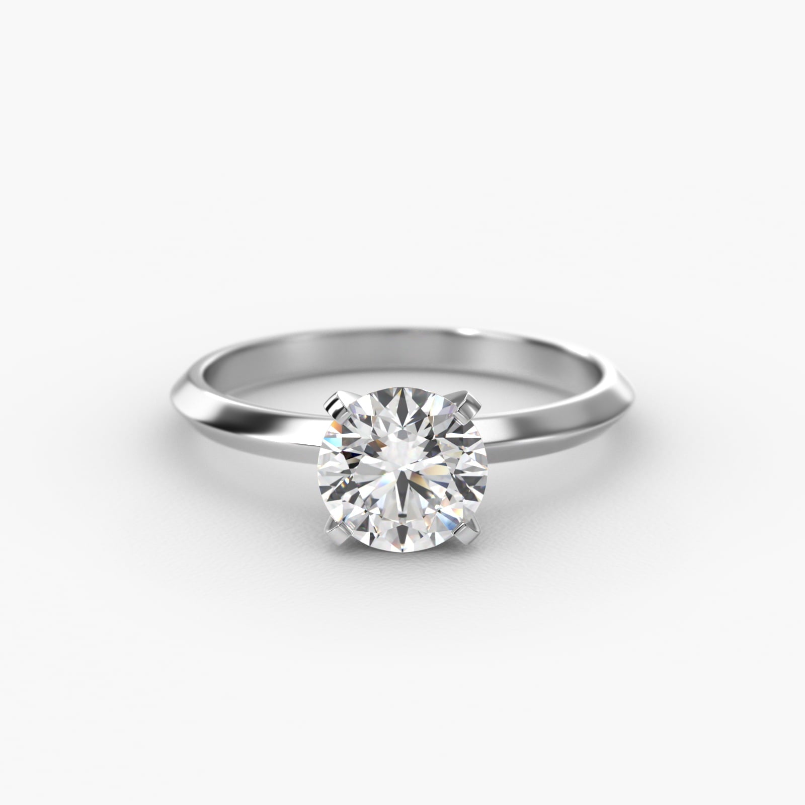 Lab Grown Diamond Solitaire Ring