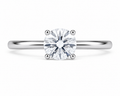 Lab Grown Round Diamond Solitaire Engagement Ring