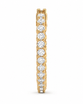 Round Diamond Inside-Out Hoop Earrings